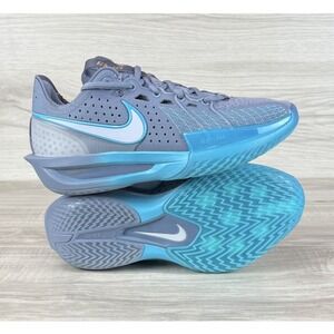 Nike Air Zoom GT Cut 3 Ashen Slate Blue Basketball Shoes Men's Size 9 DV2913-402